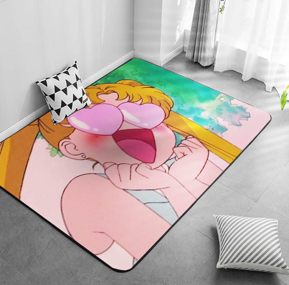 Anime Totoro My Neighbor Cat House Doormat Door Mat Floor Rug Chair Mat Carpet Rug Home Carpet Hotel Living Room Anti Slip