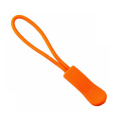 Orange zipper puller