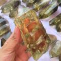 Natural citrine quartz obelisk crystal wand point reiki healing natural stones and minerals