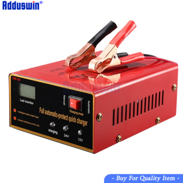 Intelligent Pulse Repair Battery Charger 12V/24V Truck Motorcycle Charger Automatic Car Battery Charger