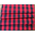 Classic Red And Black Plaid Cotton Apparel Fabric