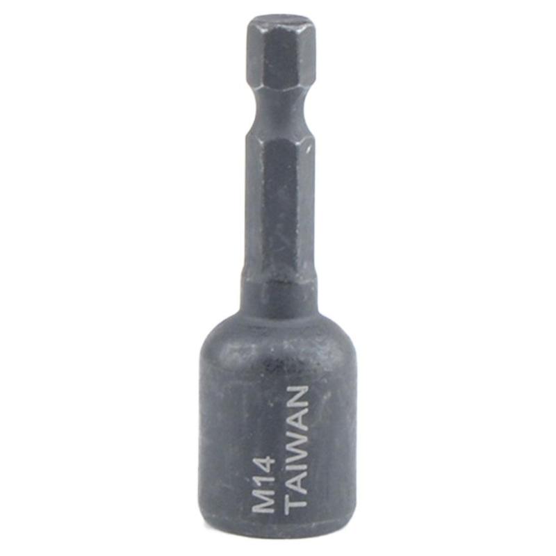 Tap Die Socket Adapter High Hardness Wear Resistance Alloy Steel 1/4 Hexagonal Shank Square Driver Screw Tap Tapping Chuck