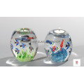 Submarine World Glass Candleholders