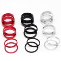 SILVEROCK 5pcs CNC Alloy Bike Spacer Shim For Bicycle Chainring Bolt 1mm 2mm 3mm