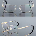 seemfly New Fashion Square Glasses Frame Men Vintage Classic Metal Flat Mirror Optical Spectacles Frame Vision Care Eyeglasses