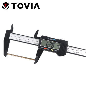 TOVIA Carbon Fiber Digital Caliper 0-150mm 6 Inch Electronic Vernier Caliper Micrometer Ruler Gauge Measuring Tool