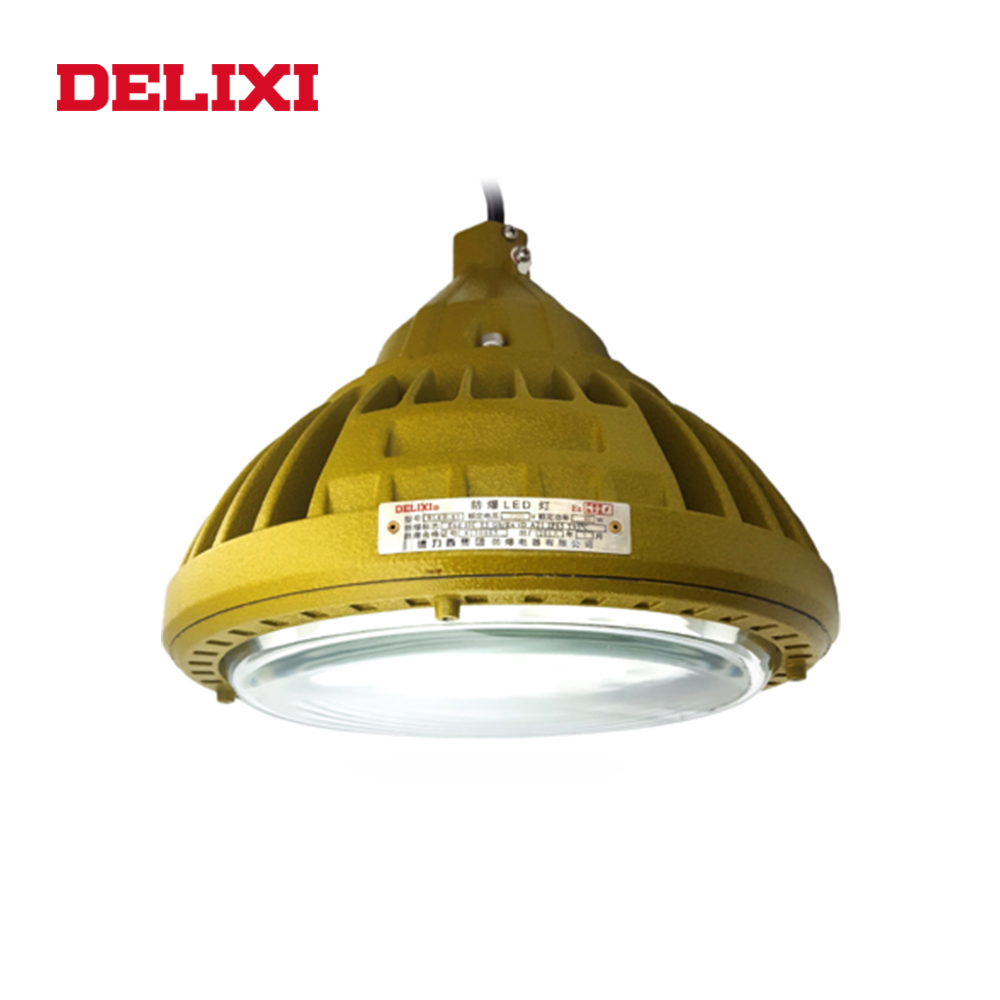 DELIXI Explosion Proof llights 60W 80W 100W IP66 WF1 AC 220V LED Industrial Factory Light Explosion Proof Lamp BLED63-II