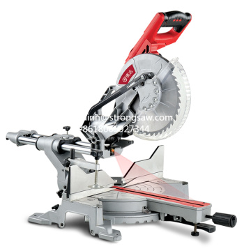 KSA stocks 10-Inch Mitre Saw Precision Woodworking Alloy Aluminum Angle Cutting Machine Sliding Miter Saw