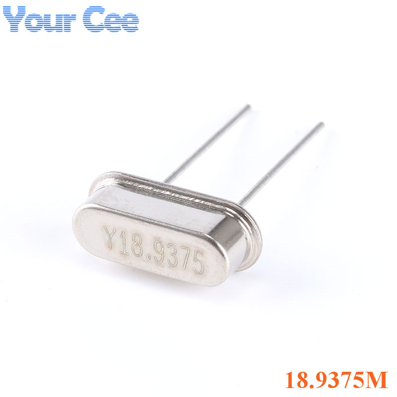 10pcs 18.9375MHz 18.9375 MHz 18.9375MM Hz MiniQuartz Resonator Passive Crystal Oscillator HC-49S