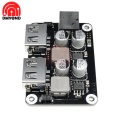 QC 2.0 3.0 Double TWO Dual 2 USB Fast Charger Buck Module Input 6V- 30V Single Port 24W Support QC2.0 QC3.0 Car Vehicle Board