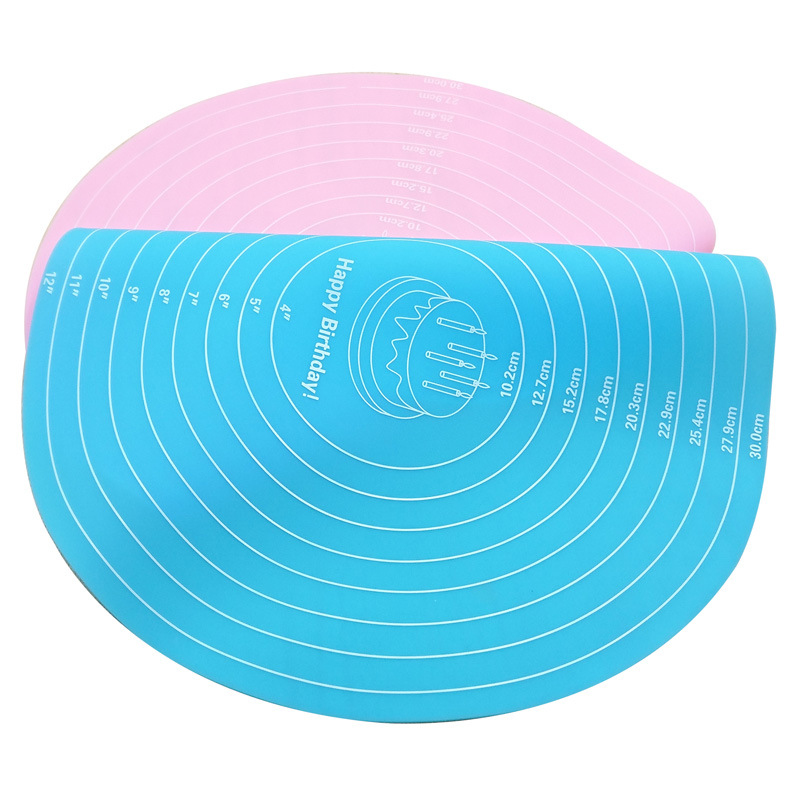 Non-Stick Silicone Baking Mat Pad Rolling Pastry Kneading Dough Table Grill Pads Kitchen Cooking Tool