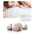 48 White Soft Feather Fabric Pillow Sleep Pillow stretch Neck pillow for Sleeping Hotel standard and Home Supplies bed pillow