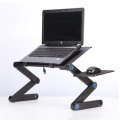 Adjustable Lifting Laptop Table Portable Computer Tray PC Table Stand Notebook Stand with Fan for Dropshipng