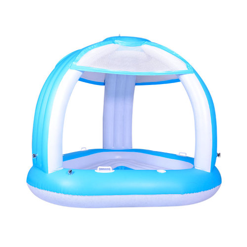 Custom Pool Float 3 Person Canopy Inflatable Island​ for Sale, Offer Custom Pool Float 3 Person Canopy Inflatable Island​