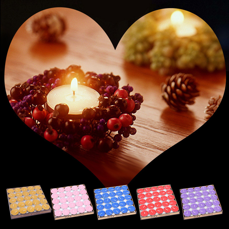 38mm Smokeless Scented Tea Light Candles Creates Atmosphere With A Pleasant Scent And Warm Candlelight Paraffin Aromatherapy