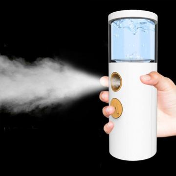 Ultrasonic Nano Face Steamer Mini Portable Facial Mister Face Mist Sprayer Travel Face Moisturizing Skin Care Machine