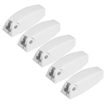 5pcs Door Catch Holder Latch for RV Motorhome Camper Traile Travel Baggage Car Accessories White ABS Car-styling