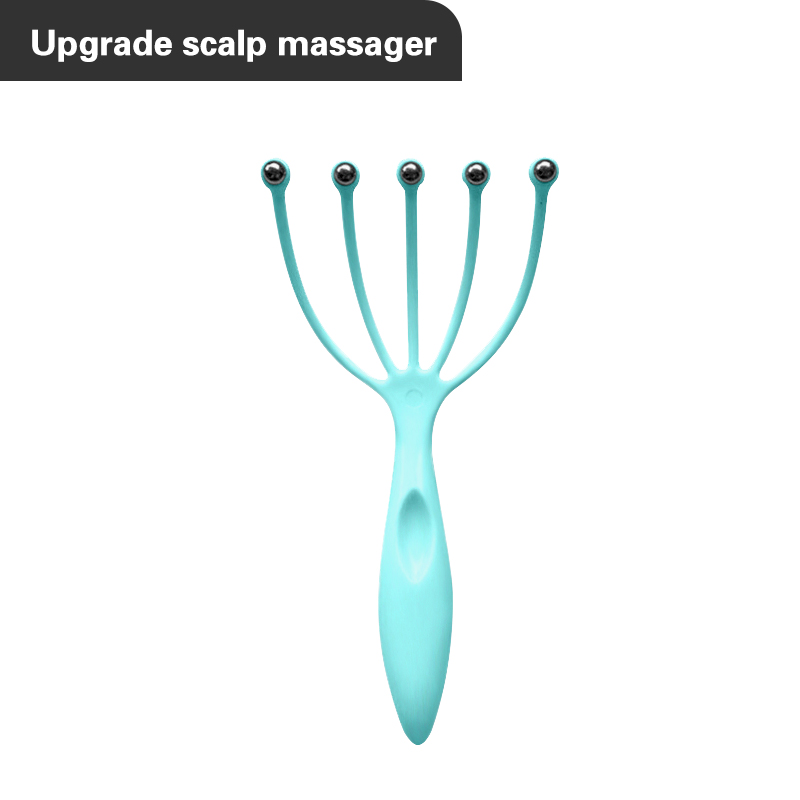 Hot Seller Scalp Massager Steel Ball Head Massage Relaxation Five Finger Massager For Head