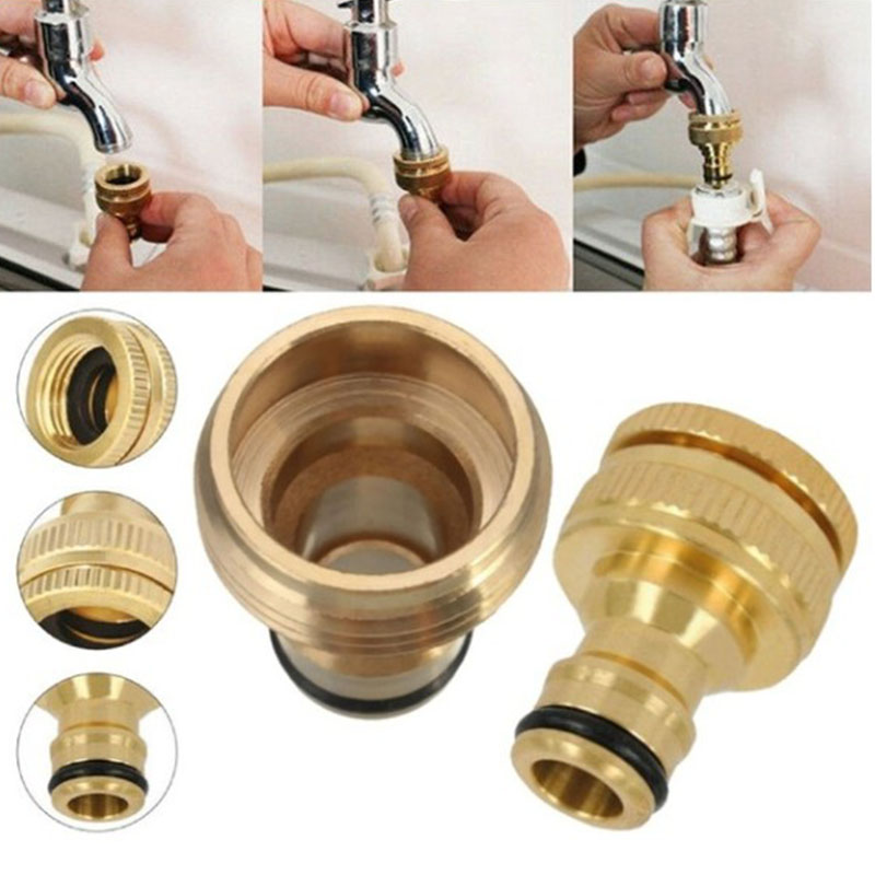 Washing Machine Copper Connection Water Conversion Interface Accessories All-copper Basin Connection Car Wash Water Pipe