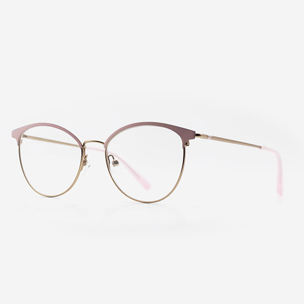 Club round Metal Women's Optical Frames 21M5023