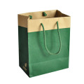 Brown Kraft Paper Bag with Twisted Paper Cord