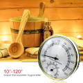 Household Humidity Temperature Meter Gauge Wall Mounted Temperature Humidity Meter Thermometer Hygrometer For Sauna Room
