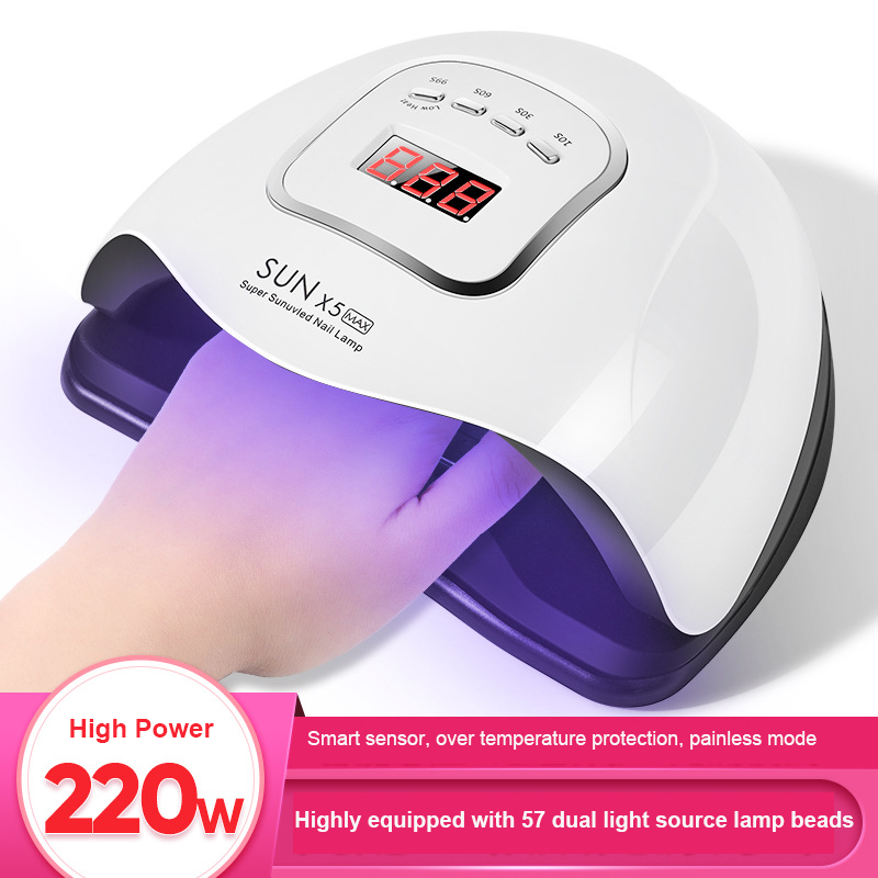 3 Styles Nail Dryer Nail Lamp Portable Nail Extension Gel Polish Phototherapy Machine Drying Light Manicure Equipment Tools New
