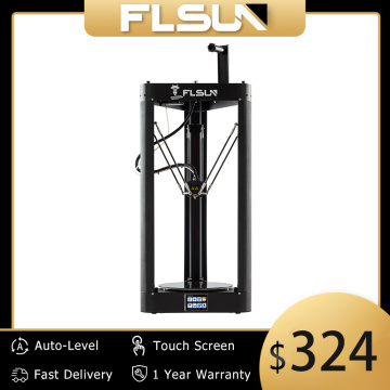 2020 3D Printer Flsun QQ-PRO Auto Leveling Pre-assembly Titan Touch Screen Lattice HeatBed 32bitsboad