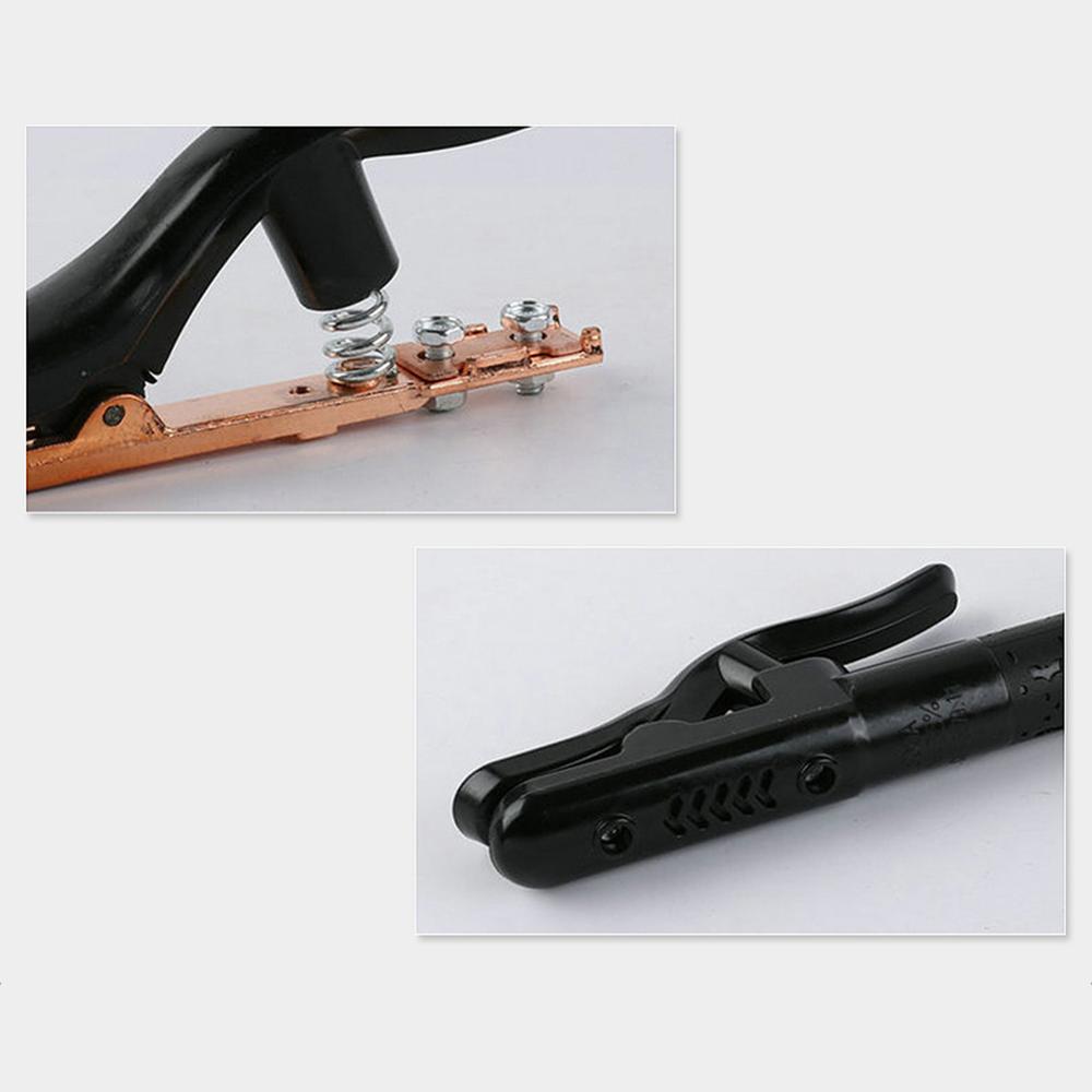 800A Grounding Pliers Thickened Welding Tongs Copper Forging Anti-Scalding Anti-Leakage Insulated Welding Tongs Electrode holder