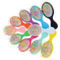 New Baby Boys Girls Hair Comb Candy Color Plastic Hair Brush Child Portable Travel Anti-static Comfortable Head Massager Combs