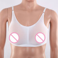 Realistic Fake boobs false shemale breast forms meme tits silicone artificial breast with sexy bra For drag queen Crossdresser