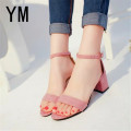 Hot Summer Women Shoes Pumps Dress Shoes High Heels Boat Shoes Wedding Shoes Tenis Feminino With Peep Toe Casual Sandals