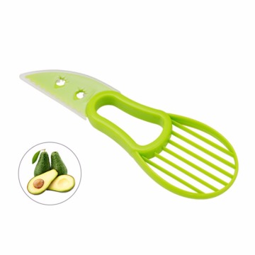 3-in-1 Avocado Slicer Fruit Peeler Cutter Pulp Separator For Shea Corer Butter Cutting Easy To Use Kitchen Vegetable Tools