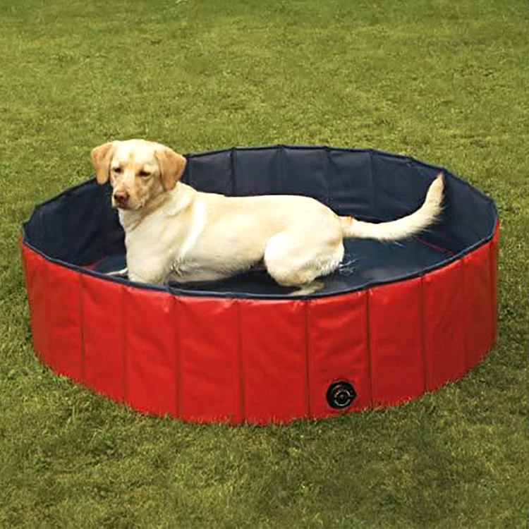 Foldable Dog Pool Heavy Duty Pvc Pet Pool 6