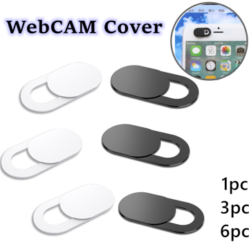 Webcam Cover For laptops iPad Macbook PC Tablet Shutter Magnet Slider mobile phone lens webcam Cover lenses Privacy Sticker