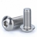 M6 M8 DIN7380 Button Head Screw Hexagon Socket Allen Key Bolts A4 Marine Grade 316 Stainless Steel 8 10 12 14 16 20 25 30-100mm