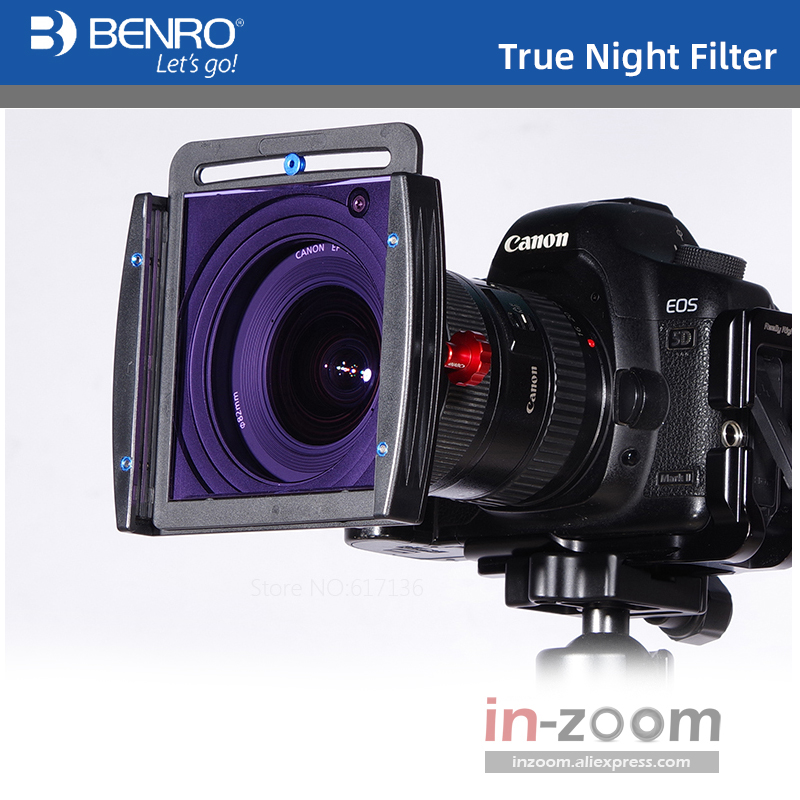 Benro True Night Filter 100*100mm 150*150mm Master Square Plug Filters Night Sky Photography Waterproof Optical Glass Free ship