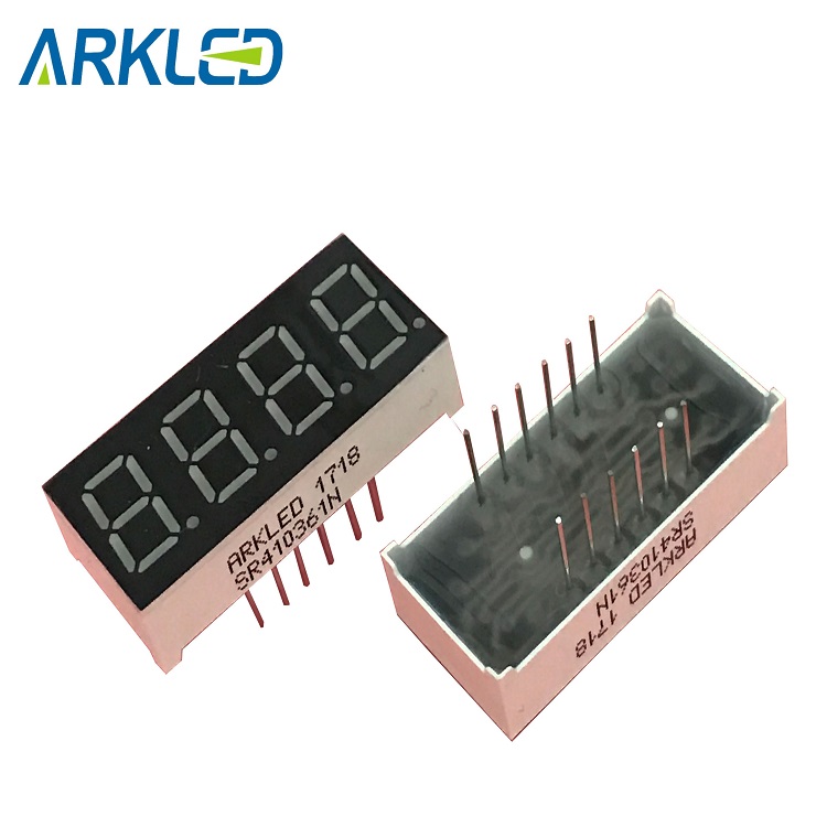 0.36 inch led display yellow color 3641