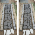 Garden Decoration DIY Path Maker Concrete Molds Cement Mold Concrete Cement Stone Walk Paving Paver Reusable Concrete Brick Mold