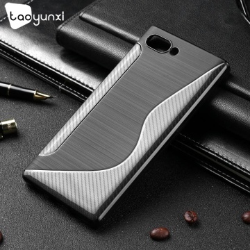 TAOYUNXI Soft TPU Cases For BlackBerry KEY2 Case Black Silicone Sline Flexible Bag For BlackBerry KEY2 4.5 inch Covers