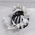 Sweet Bridal Headwear Solid Color Hand-Made Flower Bridal Wedding Headdress Simple Model hair Accessories
