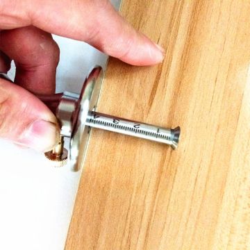 2019 NEW Stainless Steel Woodworking scribe Marking Gauge Ruler Scriber Carpenter Tool