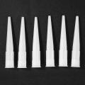 6pcs 105mm 15mm Inner Caulking Gun Nozzle Plastic Glass Glue Nozzle Tip Structural Glue Mouthes