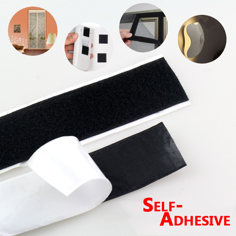 1.6/2/2.5/3/4/5cm Fastener Tape Velcros Hook and Loop Nylon Magic Tape Self-Adhesive