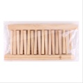 Multi-purpose shelving house dish rack draining rack plate rail CD rack Wooden shelving Kitchen versatility