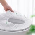 Winter Thick Disposable Waterproof Toilet Seat Cover WC Toilet Lid Cover Universal Closestool Mat Seat Case Bathroom Accessories