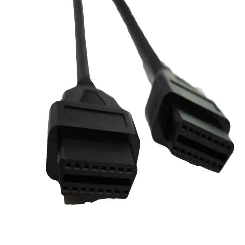 OBDII 16P male connector for car