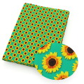 50*145cm Sunflower Printed 100% Cotton Fabric For Sewing Garment Clothes Quilting Patchwork Fabric Tilda Doll,1Yc13208