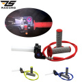 ZS Racing One Set Motorcycle Throttle Grip Quick Twist Gas Throttle Settle With Throttle Cable Fit On 7/8" 22mm Handle Bar Moto