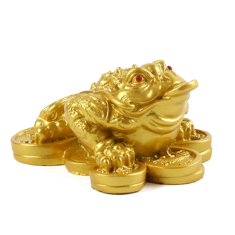 Frog toad feng shui money lucky wealth home decoration table decoration feng shui auspicious gift furnishings jinchan